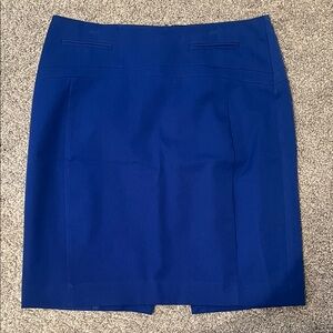 Express Royal Blue Pencil Skirt